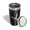 thumbnail image 4 of Scituate Reservoir Tumbler Lake Map Travel Mug Insulated Laser Engraved Coffee Cup Providence Rhode Island 20 oz Black, 4 of 5
