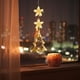 thumbnail image 5 of Fiudx Ofertas Del Día Decoraciones De Luces De Ventana De Navidad, Ventana De Navidad Con Pilas Que Cuelga La Lámpara De Lechón Led Con Luz Blanca Cálida Para El Árbol De Navidad Chimenea Ventana Int, 5 of 6