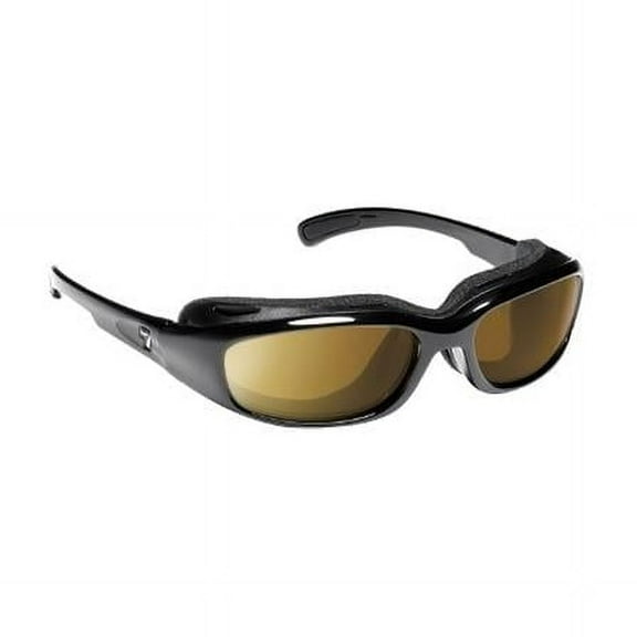 7eye  Churada Sharp View Copper Sunglasses - Brown Crystal - Small & Medium