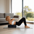 thumbnail image 2 of 18-Inch Black-Blue High-Density EPP Foam Roller, Deep Tissue Massage Roller for Yoga, Pilates & Muscle Recovery, 2 of 8
