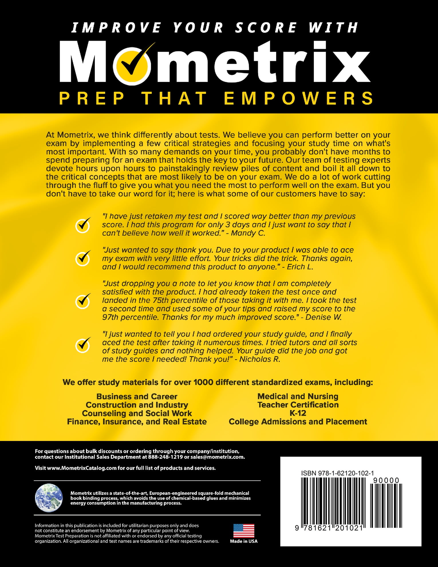 Mometrix Secrets Study Guides: Staar Eoc U.S. History Assessment Secrets  Study Guide : Staar Test Review for the State of Texas Assessments of  Academic Readiness (Paperback) - Walmart.com