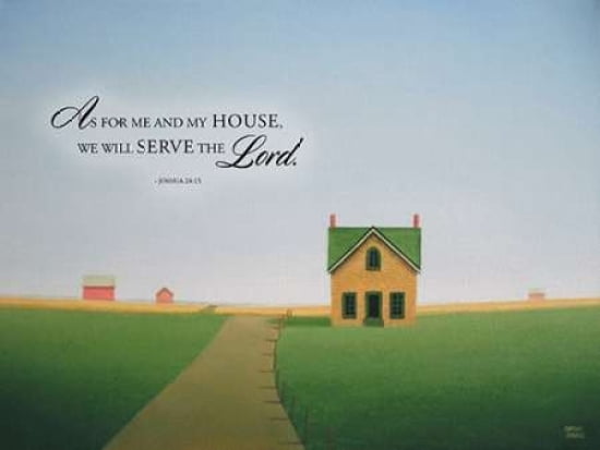 Serve The Lord Canv