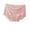 Pink, variant on Mgmyaa Women's Loose Seamless Mid-waist Breathable and Comfortable Briefs