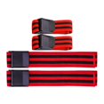 thumbnail image 2 of Cinturón de restricción Sanguínea Macarena para Piernas de Muslo Ejercicio Bandas de resistencia de Tela Fit Fitness rojo, 2 of 8