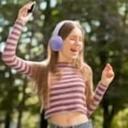 Wireless Headphones Over-Ear, HiFi Stereo Wireless Headphones, Foldable and Wireless Wired Mode, Noise Isolating Over-Ear Headphones with Mic and Volume Control for Computer Laptop Mobile, Purple