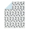 thumbnail image 2 of Lambs & Ivy Disney Baby MICKEY MOUSE Baby Blanket - Blue/White Minky/Jersey, 2 of 5