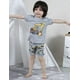 thumbnail image 2 of Conjunto de pijamas para niños, 2 piezas, manga corta, ropa de dormir53-Grey4T esquí esquí Gafas de esquí, 2 of 5