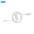 thumbnail image 3 of Uxcell T5 T8 LED Tube Light Power Cord 4 Pcs 5FT Extension Cable Wire with Switch for 3 Pin LED Integrated Tube Light, 3 of 5