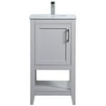 thumbnail image 5 of 18 inch Single Bathroom Vanity in Grey, 5 of 15