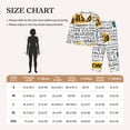 thumbnail image 5 of Uemuo Hello Pattern Womens Pajama Sets,PJ Set for Women,Pajamas for Women Logo,Long Sleeve Pajama Set for Women,Soft Long Sleeve Top With Pants-Small, 5 of 9