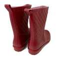 thumbnail image 5 of Women's Rain Boots Block Heel Short Garden Work Shoes, 5 of 5