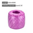 thumbnail image 2 of Uxcell Polyester Nylon Plastic Rope Twine Bundled for Packing ,200m Purple 2 pack, 2 of 6