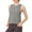 Gray, variant on Chbgutlmr Workout Tops for Women Crewneck Sleeveless Running Tees Athletic Loose Breathable Yoga Tops