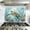 Color 2, variant on Kitchen Backsplash Peel and Stick Wall Murals Boho Mushroom Forest Vintage Dark Mushrooms Foliage Flowers 35.4"W x 23.6"H, Oil Proof Removable Vinyl Wallpaper for Fireplace & Behind Stove