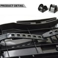 thumbnail image 5 of Organizador y protector de respaldo, organizador de asiento de automóvil, mesa para reposacabezas con portavasos (gatito negro), 5 of 5