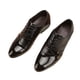 thumbnail image 2 of Zapatos de vestir de PU Minnieouse para hombre color Negro brillante con punta talla 44, 2 of 6