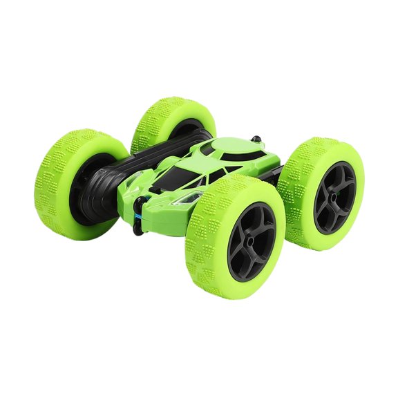 Bewildely El coche de control remoto ofrece una rotación de 360 grados y emociones de carreras de alta velocidad. Coche de juguete de control Kits de construcción modelo verde