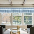 Artistic Abstract Valances for Windows, 60x18in, Oil Painting Gradient ...
