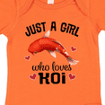 thumbnail image 4 of Inktastic Just a Girl Who Loves Koi Fish Girls Baby Bodysuit, 4 of 5