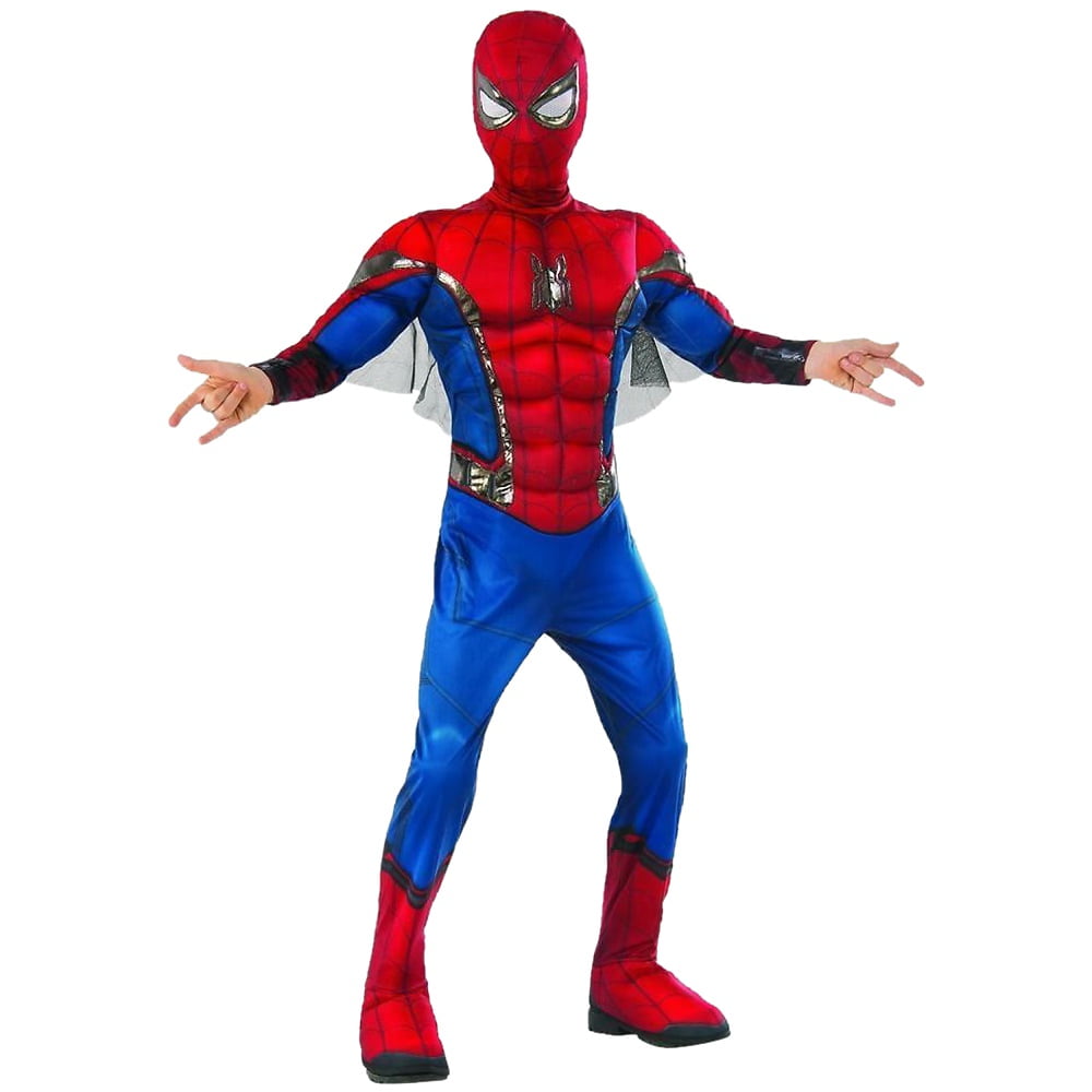 Disney Store Amazing Spiderman Super Hero Costume Comic T Shirt Size 2/3-4 NWT 
