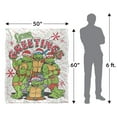 thumbnail image 5 of TMNT Teenage Mutant Ninja Turtles Blanket, 50'x60' Green Greetings Silky Touch Super Soft Throw Blanket, 5 of 5