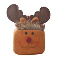 thumbnail image 1 of Bolsa de manzana con cordón de lino navideño Bolsa de regalo de dulces para niños Decoraciones para el hogar Tmvgtek Oficina Multiescena Multifunción, 1 of 6