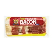 Kountry Boys Thick Sliced Applewood Smoked Pork Bacon, 12oz, Gluten Free, No MSG