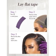 LUVME Nature Max Silky Blunt Cut 12 Bob Glueless Ear-to-ear 13x4 HD Lace Front Wig Pre-Cut Lace Flexi-Fit Drawstring Cap