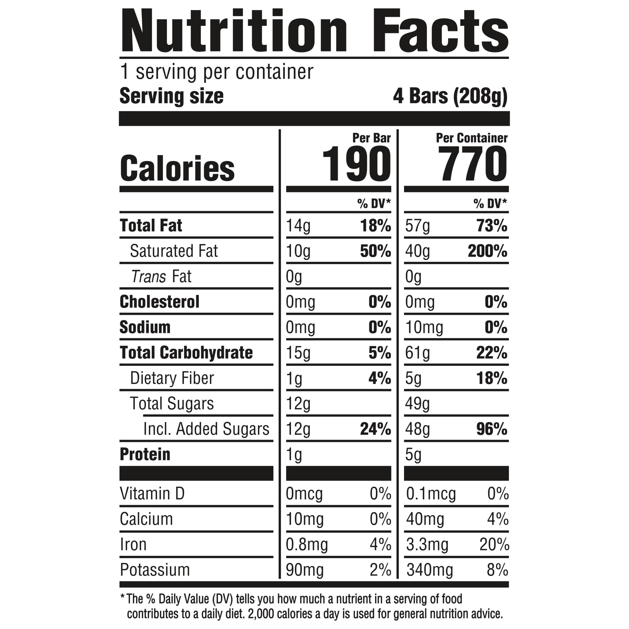 So Delicious Dairy Free Coconut Almond Coconut Milk Frozen Dessert Bars, 4 Count