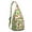 Olive-green, variant on Summer Watermelon Sling Backpack – Cute & Vibrant Tropical Hiking Bag – Lightweight, Durable & Functional for Travel, Beach Days, and Outdoor Adventures