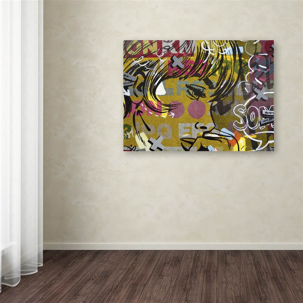 Trademark Fine Art "Every Sometimes" Canvas Art by Dan Monteavaro