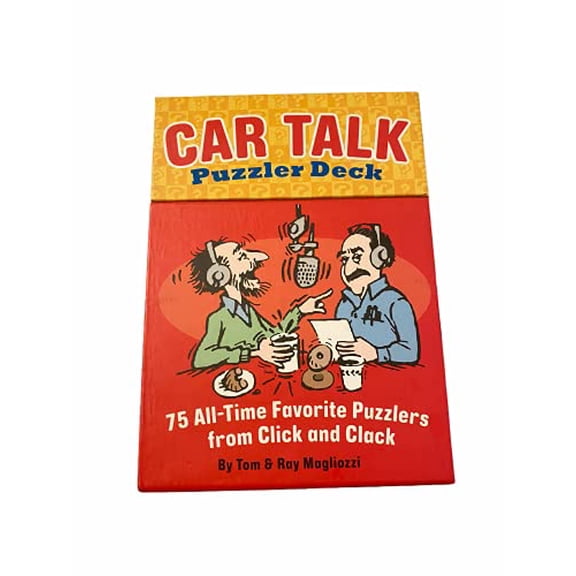 Pre-Owned Car Talk Puzzler Deck: 75 All-time Favorite Puzzlers from Click and Clack, 9780811854276, 0811854272, Paperback,