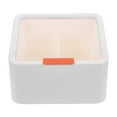 thumbnail image 1 of Shisuyan Porte-Coton Rond Porte-Coton ABS Anti-Poussière pour Amis Commode 1Pcs, 1 of 9