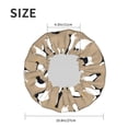 thumbnail image 6 of Kdxio Lovely Penguin Print Shower Cap for Women,Elastic and Reusable,Double Waterproof Layers Bathing Hat, 6 of 9