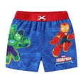 thumbnail image 2 of Marvel Iron Man and Hulk UPF 50+ Swim Trunks Shorts Bathing Suit (Boys), Sizes 2T-7, 2 of 4