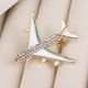 thumbnail image 3 of 2x broche de diamantes de imitación de moda, insignia divertida, joyería para hombres y mujeres 2 piezas, 3 of 8
