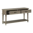thumbnail image 3 of Lazzara Home Karren Light Brown Wood Console Table With Drawer LX-1689BR-05, 3 of 5