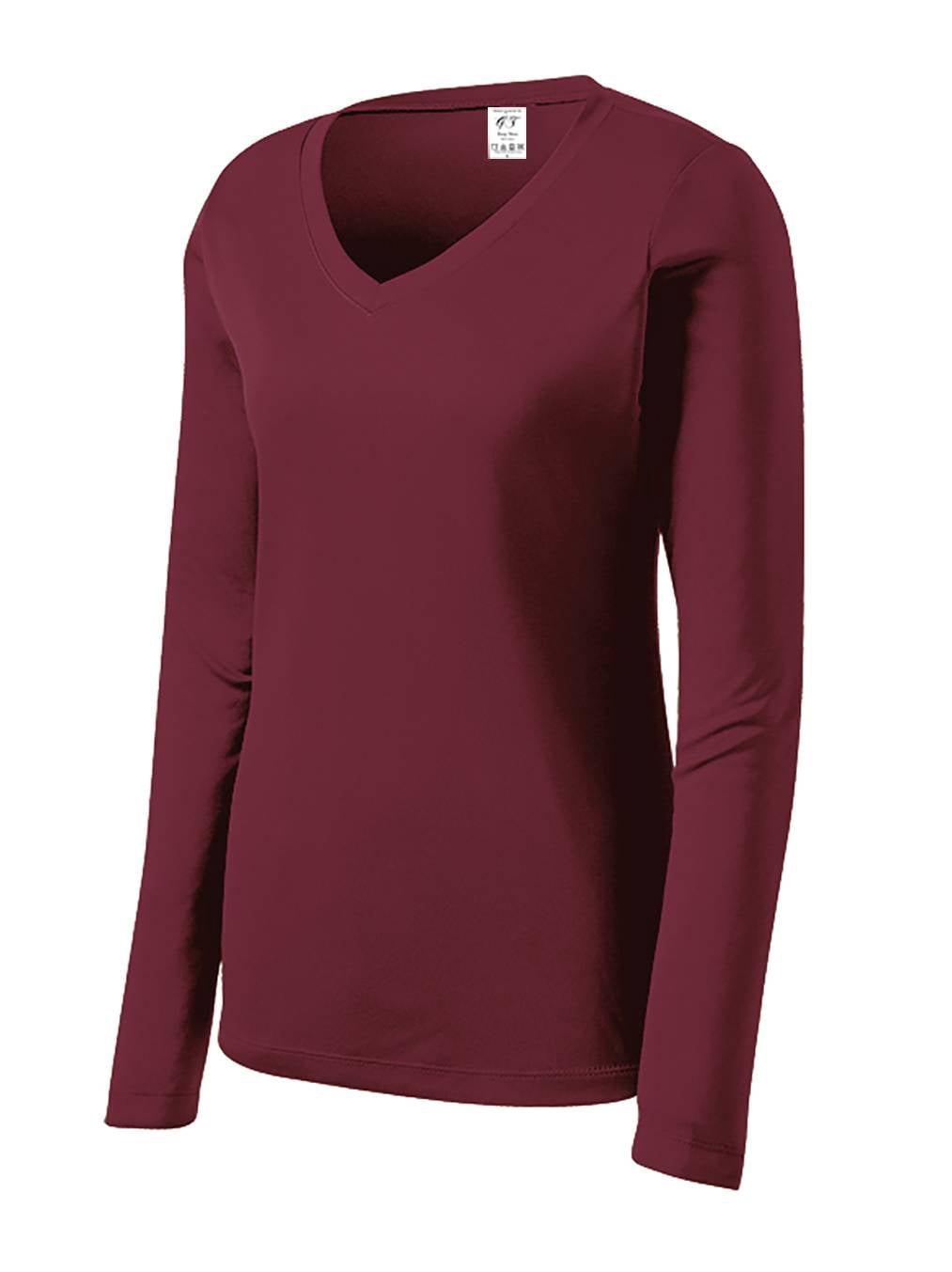 Gravity Threads T-Shirt à Manches Longues pour Femmes - Marron - Très Petit
