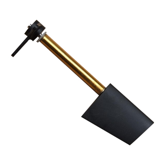 Vogacara Timón de dirección con servobrazo en forma de L para accesorio de lancha rápida RC DIY 28mm Kits de construcción modelo 36 mm