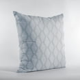 thumbnail image 3 of Plutus Silver Diamond Shiny Fabric With Embroydery Luxury Throw Pillow - Double sided 24" x 24", 3 of 5