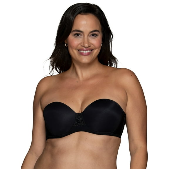 Vanity Fair Lingerie Women's Beauty Back Smoothing Underwire Strapless Bra, Style 74380