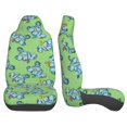thumbnail image 3 of Vsdgher Motorcycle Riding Dinosaur Automotive Seat Covers for Cars Trucks and SUVs – Car Seat Covers for Truck Seat Protectors Set of 2, 3 of 7