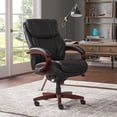 thumbnail image 5 of La-Z-Boy Bellamy Executive Office Chair Black Bonded Leather, 5 of 9