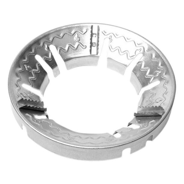 Anillos de gas, soporte reutilizable para ollas, soporte para sartenes wok a prueba de viento, anillo de ahorro de energía Argenta 310g