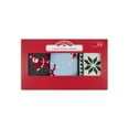 thumbnail image 2 of Holiday Time Men's Cotton Crew Sock Gift Box, 3-pack, 2 of 2