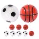 thumbnail image 1 of KAKOWELY 12 mini pelotas de fútbol, baloncesto, deportes en miniatura, casa de muñecas., 1 of 5