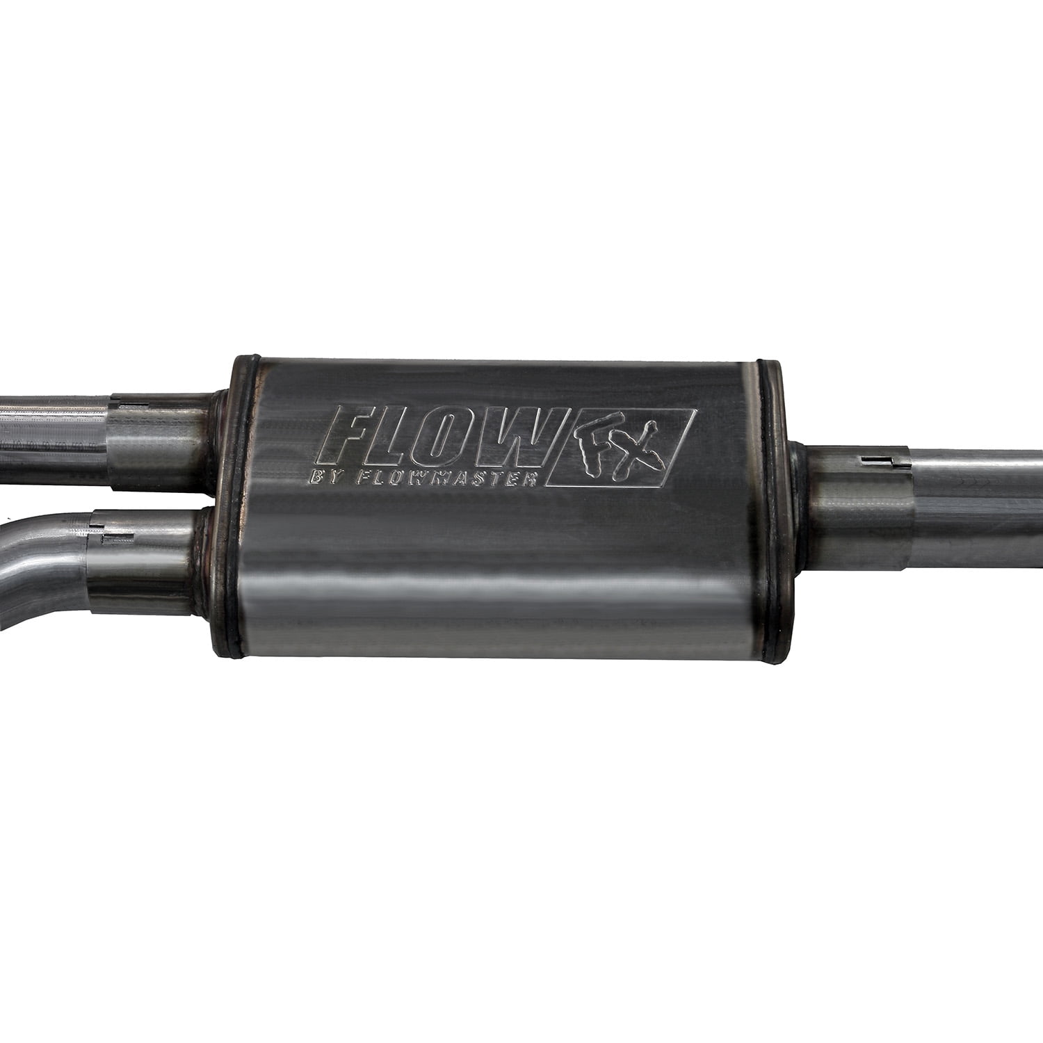 Flowmaster 718105 FlowFX Cat-Back Exhaust System - Stainless - Dual Same Side Exit