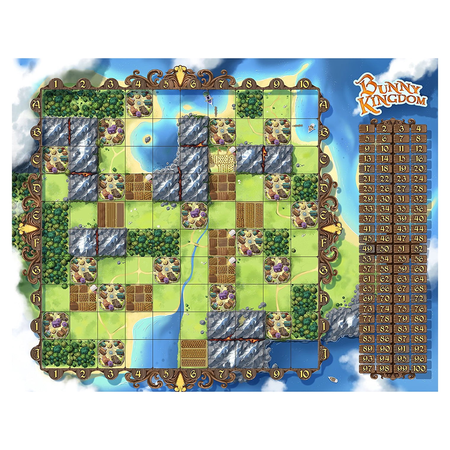 IELLO Bunny Kingdom Family Board Game