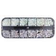 thumbnail image 2 of Jiaroswwei 1Box 18g Nail Decor Shining Rhinestone Design 12 Grids 3D Nail Embellishment Sequins for Women, 2 of 8
