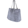 thumbnail image 2 of Luxe Faux Fur 676685047885 Faux Fur Handbag - Grey, 2 of 3
